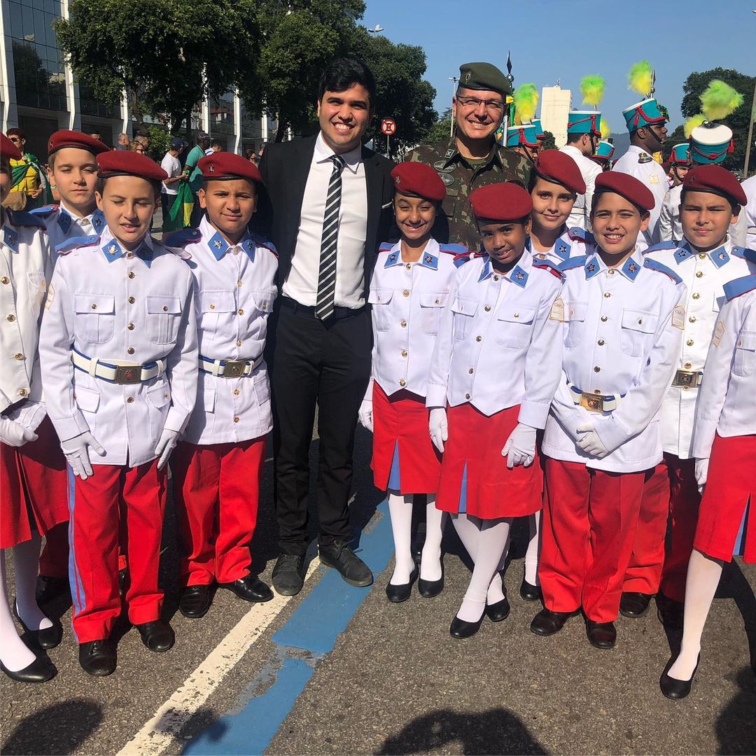Renan Ferreirinha e o Batalhão Escolar de 2019