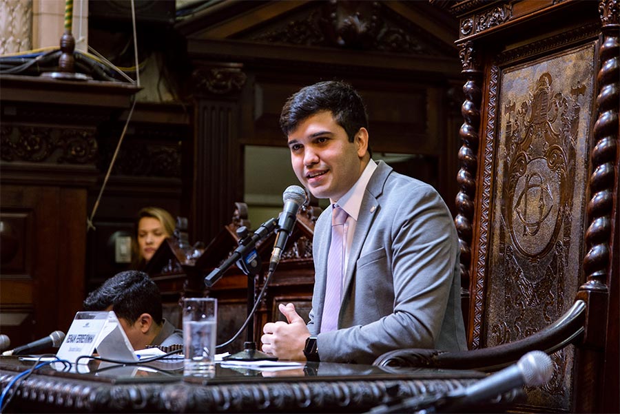 Renan Ferreirinha na Alerj Renan Ferreirinha na Alerj